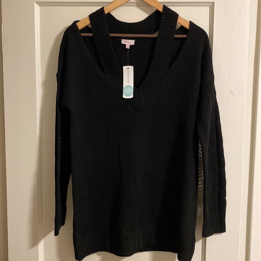Black sweater